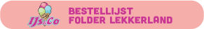 IJs&Co Bestellijst Folder Lekkerland 2025.