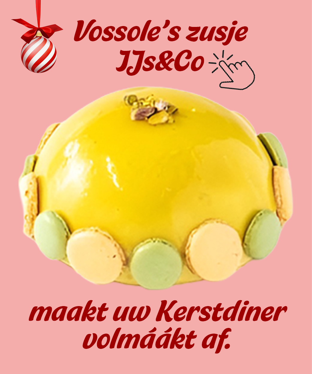 Vossole's zusje IJs&Co maakt uw Kerstdiner 2025 volmaakt af.